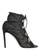 Jimmy Choo Malena Mesh Booties Black 37