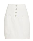 Baum Und Pferdgarten Shannon Denim Mini Skirt White Denim 36