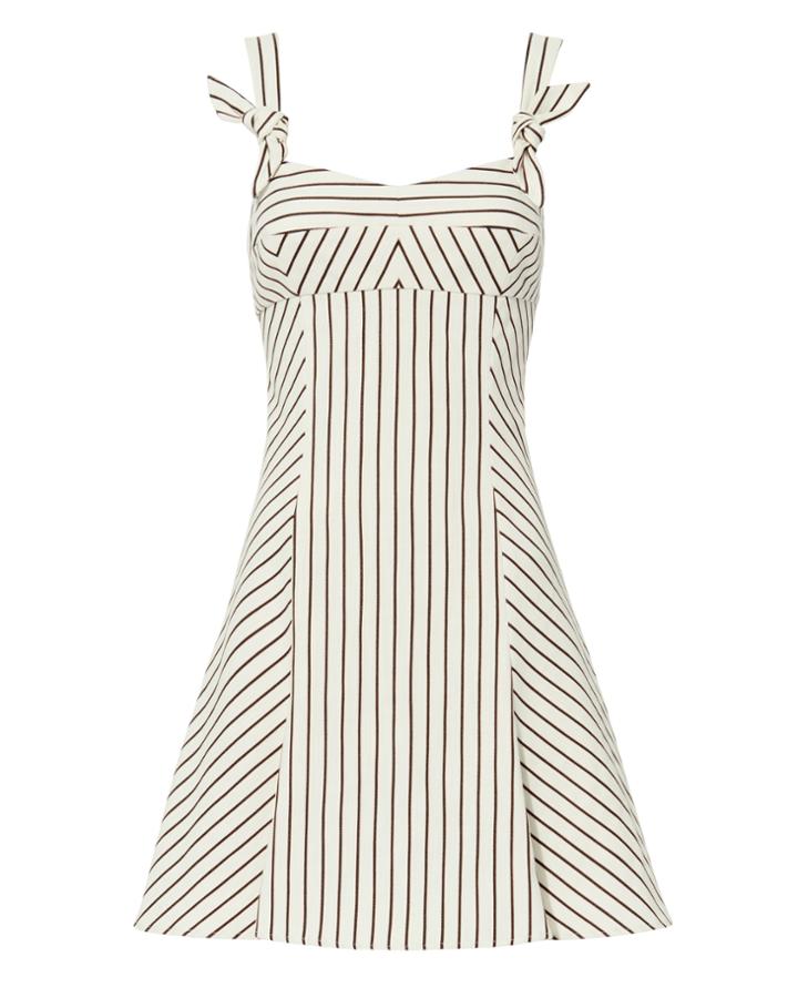 Exclusive For Intermix Intermix Jane Striped Dress Multi Zero