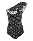 Lisa Marie Fernandez Arden Polka One Piece Swimsuit