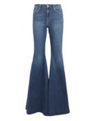 L'agence Lorde High-rise Flare Jeans Blue Denim 26