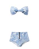 Lisa Marie Fernandez Poppy Floral Bikini Print 1