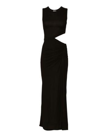 Alc A.l.c. Jaxon Cutout Dress Black L