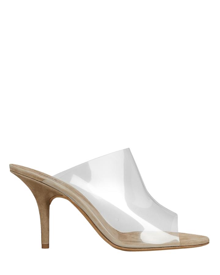 Yeezy Pvc Clear Slides Clear/beige 36
