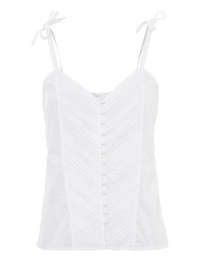 St. Roche Daisey White Cami White P