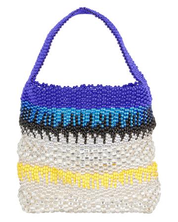 Truss Beaded Party Bag Turquoise/blue/yellow 1size