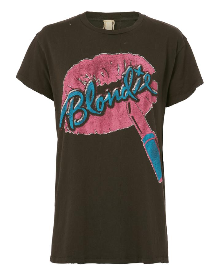 Made Worn Madeworn Blondie Graphic T-shirt Black L