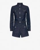 Alexa Chung For Ag Loretta Denim Romper