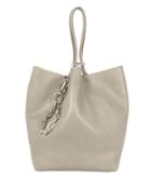 Alexander Wang Roxy Small Grey Leather Tote Grey 1size