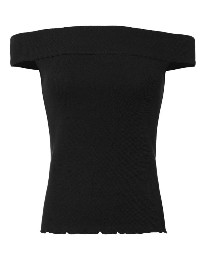 Rag & Bone Thermal Off-the-shoulder Tee