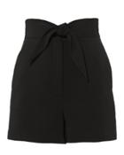 Alc A.l.c. Kerry Tie Front Shorts Black 8