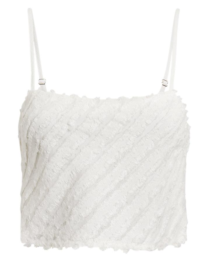 Suboo Oasis Crop Top White Zero