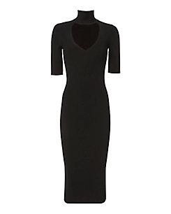 Cushnie Et Ochs Choker Neck Pencil Dress