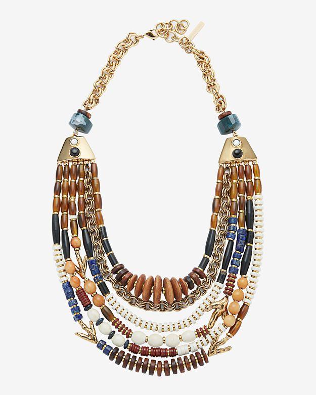 Lizzie Fortunato Medina Multi Layer Necklace