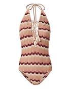 Suboo Ombre Knit One Piece Swimsuit