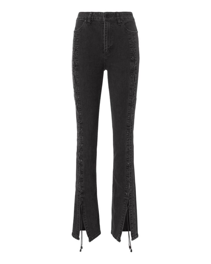 Jonathan Simkhai Lace-up Stovepipe Jeans
