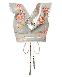 Zimmermann Mercer Flutter Frill Top