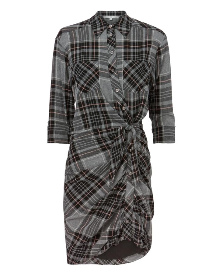 Veronica Beard Sierra Plaid Dress Plaid 6