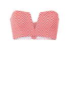 Onia Julie Bustier Bikini Top Rose P