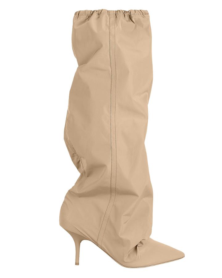 Yeezy Cinched Top Track Style Boots Brown 39