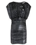 Iro Miracle Sequin Mini Dress Black 34