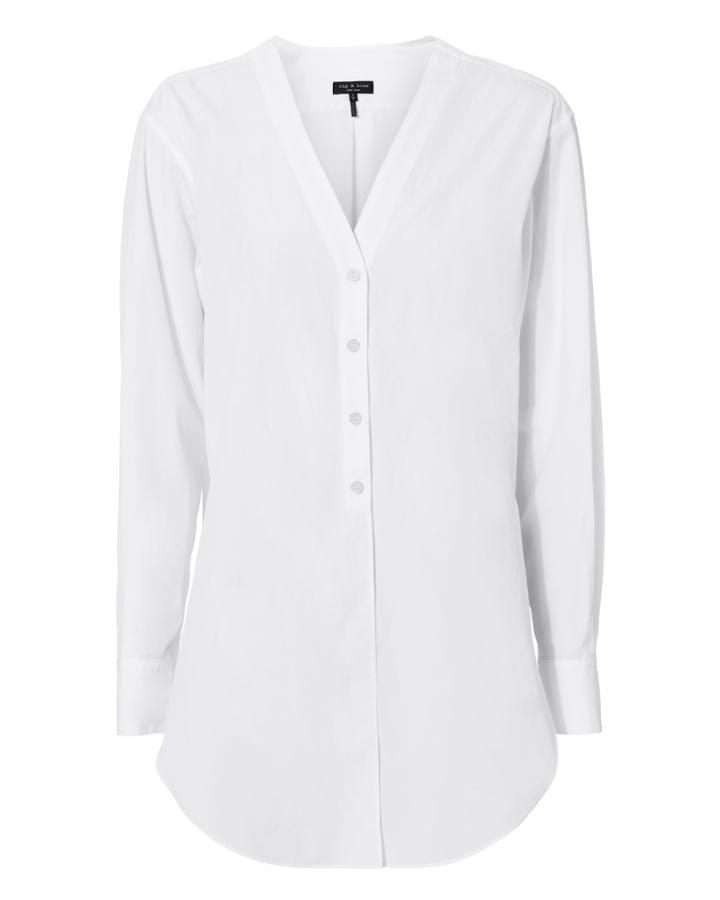 Rag And Bone Rag & Bone Carter White Shirt White L
