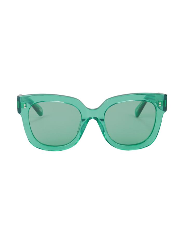 Chimi Eyewear Chimi 008 Berry Sunglasses Aqua/clear Acetate 1size