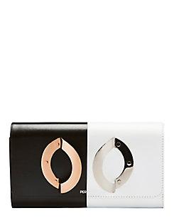 Perrin La Croisiere Two-tone Leather Clutch
