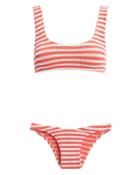 Bond Eye Malibu Tangerine Stripe Bikini Tangerine/white 1size