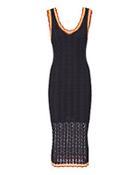 Ronny Kobo Gwendolyn Crochet Dress