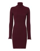 &quot;autumn Cashmere Ribbed Turtleneck Dress&quot;