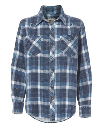 Royal Workshop Patti Western Studded Shirt Multi S