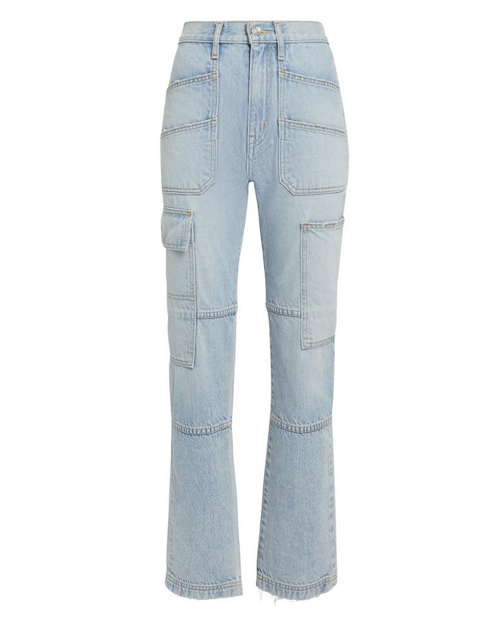 Slvrlake Savior High-rise Cargo Jeans Denim-lt 25