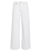 Re/done 60's Extreme Wide Leg Jeans White 25