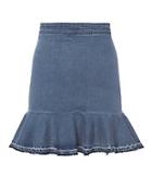Exclusive For Intermix Kara Frayed Mini Skirt