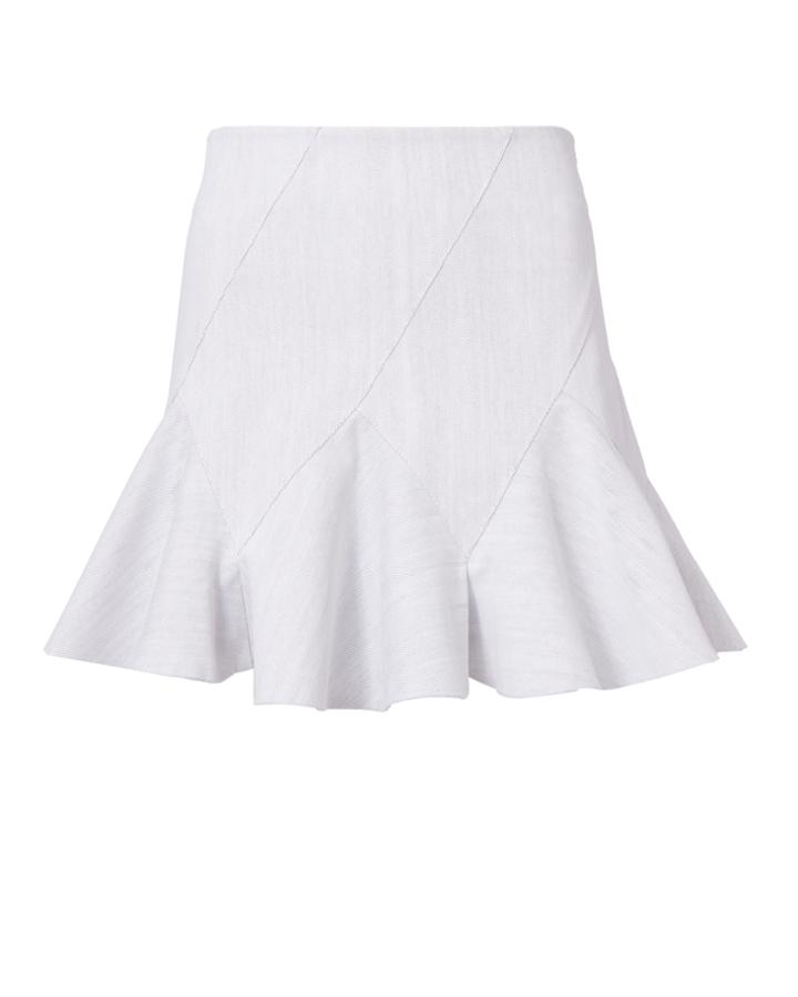 Derek Lam 10 Crosby Godet Mini Skirt