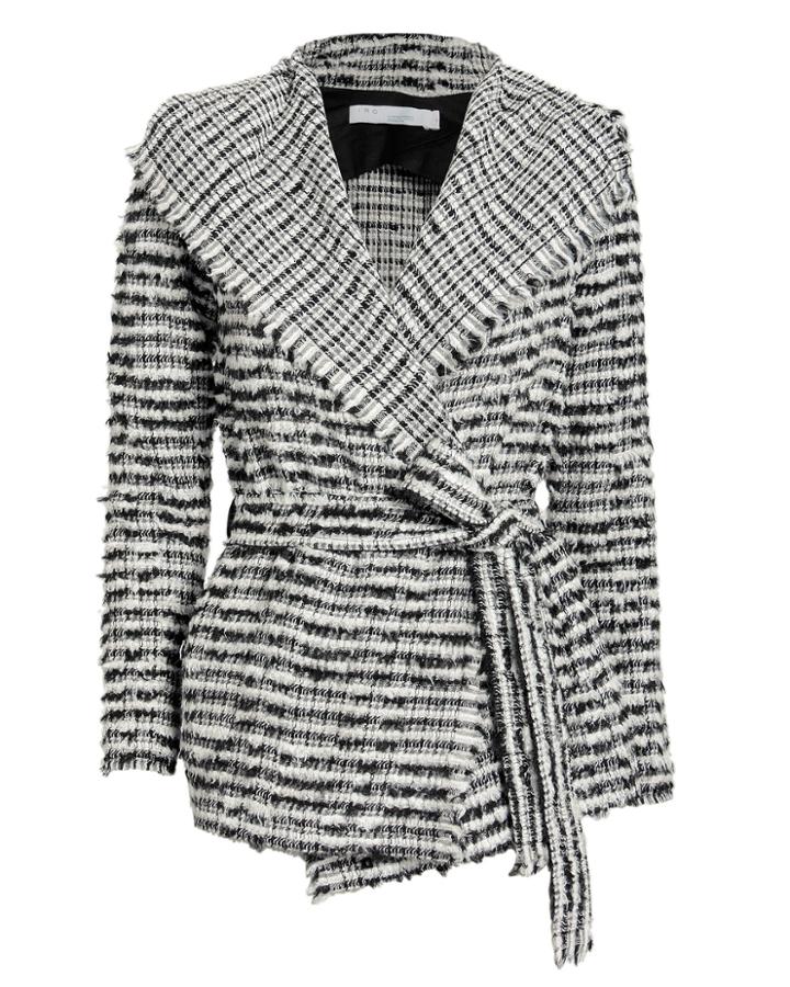 Iro Luna Jacket Blk/wht 34
