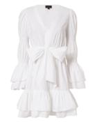 Exclusive For Intermix Bennet White Poplin Dress White P