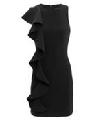 Cinq A Sept Cinq  Sept Kimberlin Ruffle Mini Dress Black 8