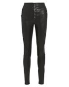 J Brand Natasha Skinny Leather Pants Black 26
