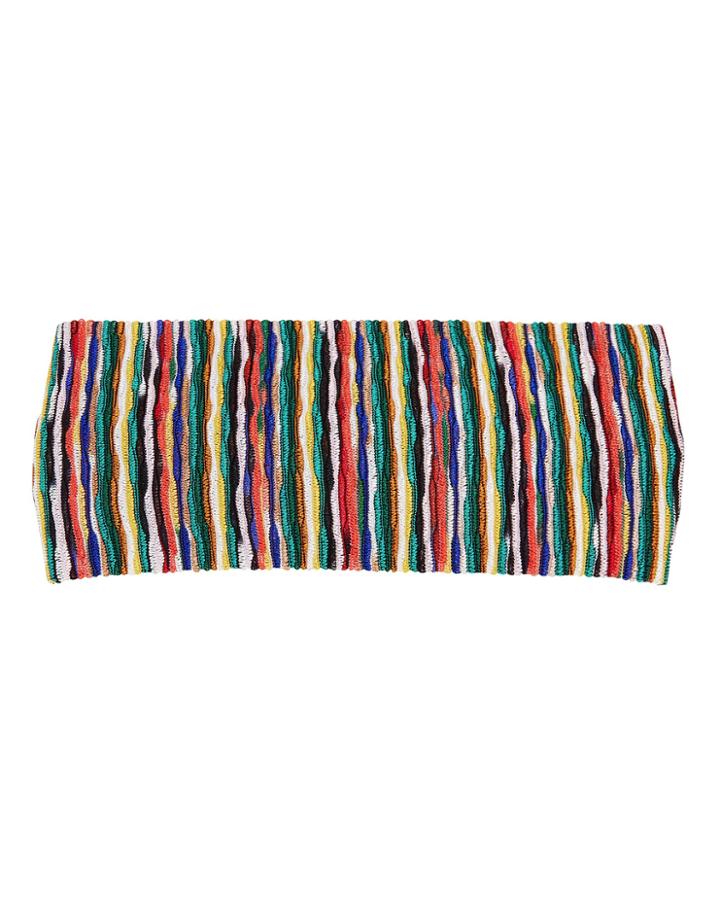 Missoni Mare Multi Stripe Headband Multi 1size