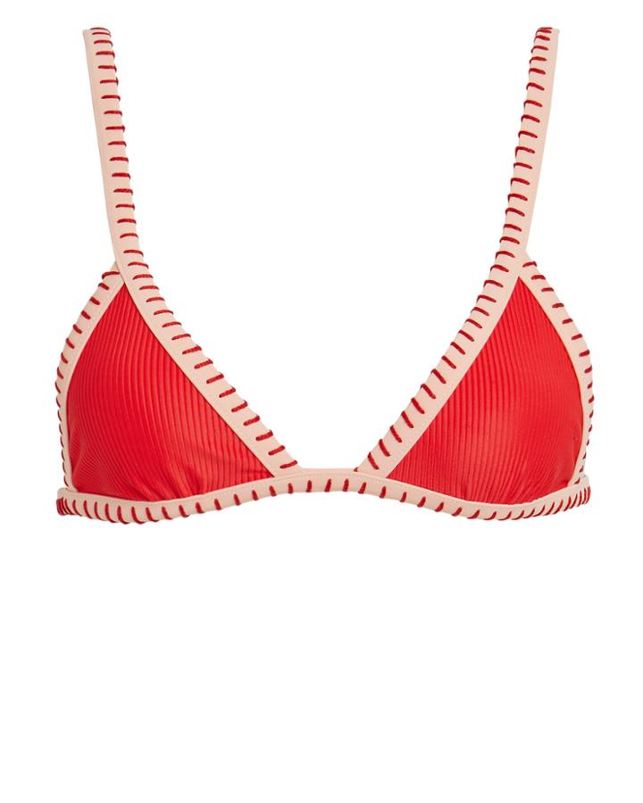 Ellejay Mara Bikini Top Red S