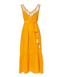 Rhode Resort Tasseled V-neck Maxi Dress
