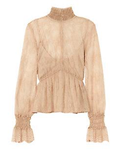 Exclusive For Intermix Genevieve Lace Top