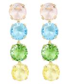 Amber Sceats Rainbow Crystal Earrings Rainbow Crystals 1size