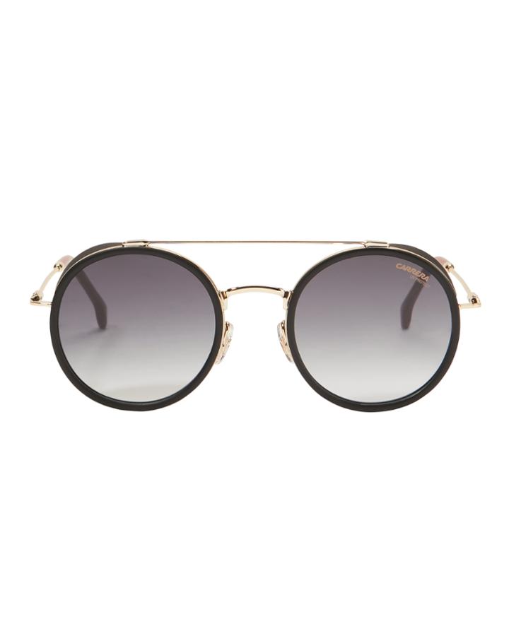 Carrera Gold Round Sunglasses Gold 1size