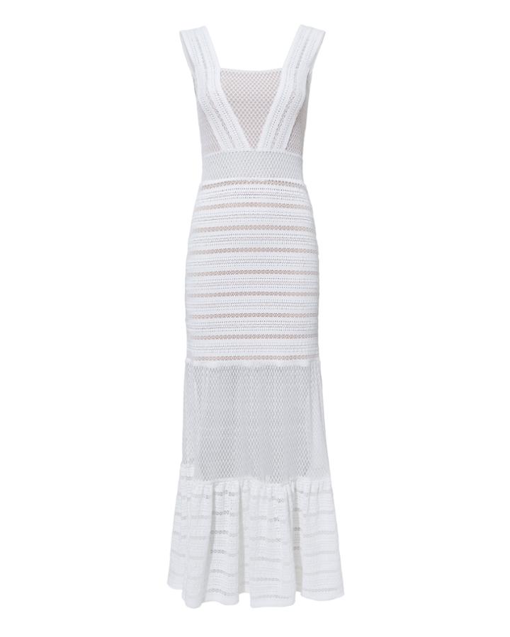 Nightcap Clothing Martini Gown Ivory P