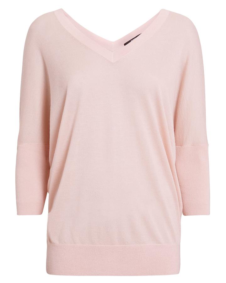 Derek Lam Ezme Pink Batwing Sweater Pink M