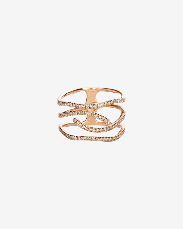 19fifth Diamond Multi Layer Ring