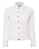 L'agence Celine Distressed White Jacket White S
